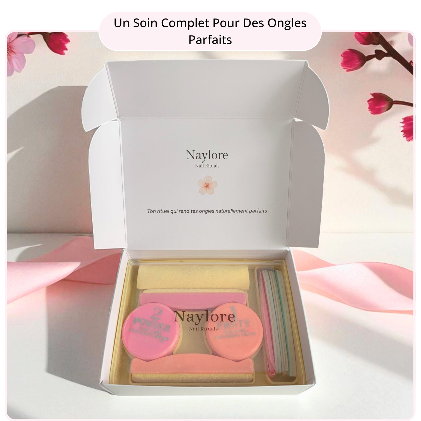 Kit Naylore - Le rituel japonais pour des ongles brillants